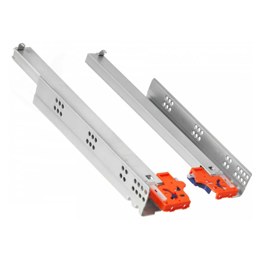 Soft-Close Undermount Slides (left and right), Full Extension - 10-5/8 inch