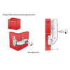 Soft-Close Hinge, H2 Mounting Plate with EURO Screws, Parallel Doors