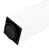 Square Furniture Leg 27-15/16 inch, White, ZnAl Mounting Plate