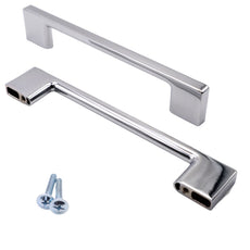 TECHNO  furniture handle 10-1/16 inch - Chrome