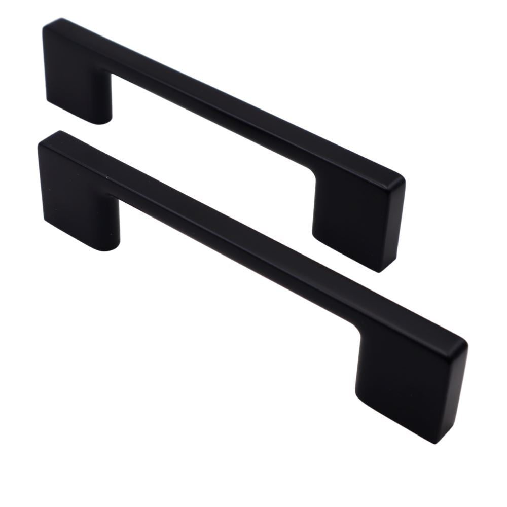 TECHNO furniture handle 3-3/4 inch - Black Matt