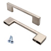 TECHNO furniture handle 3-3/4 inch - Satin