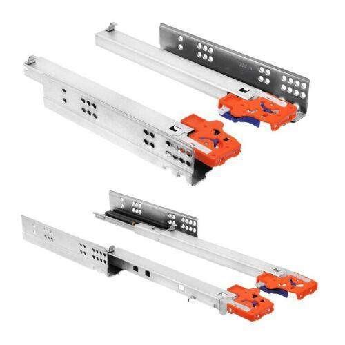 Undermount drawer runners - high comfort of drawer use.