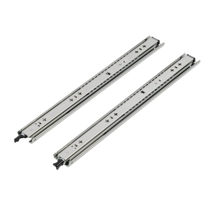 1 Set Ball Bearing Heavy Duty Drawer Slides with Lock, H53