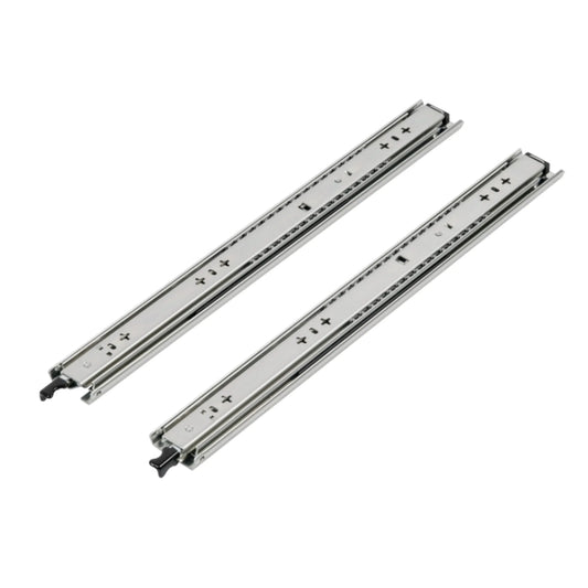 1 Set Ball Bearing Heavy Duty Drawer Slides with Lock, H53