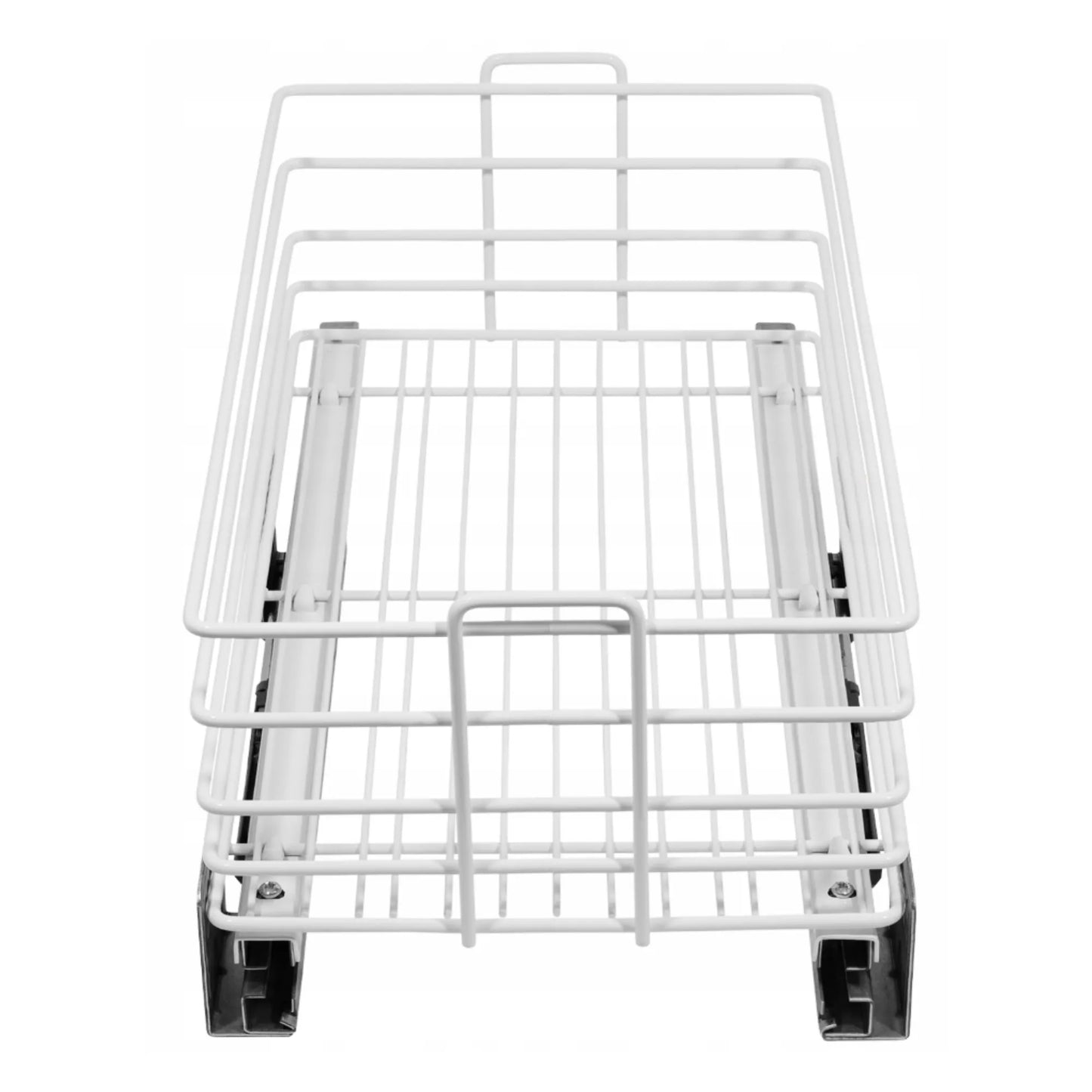 11-3/4 inch (300 mm) Cabinet Pull Out Shelf Basket EXCLUSIVE CARGO MULTI - White