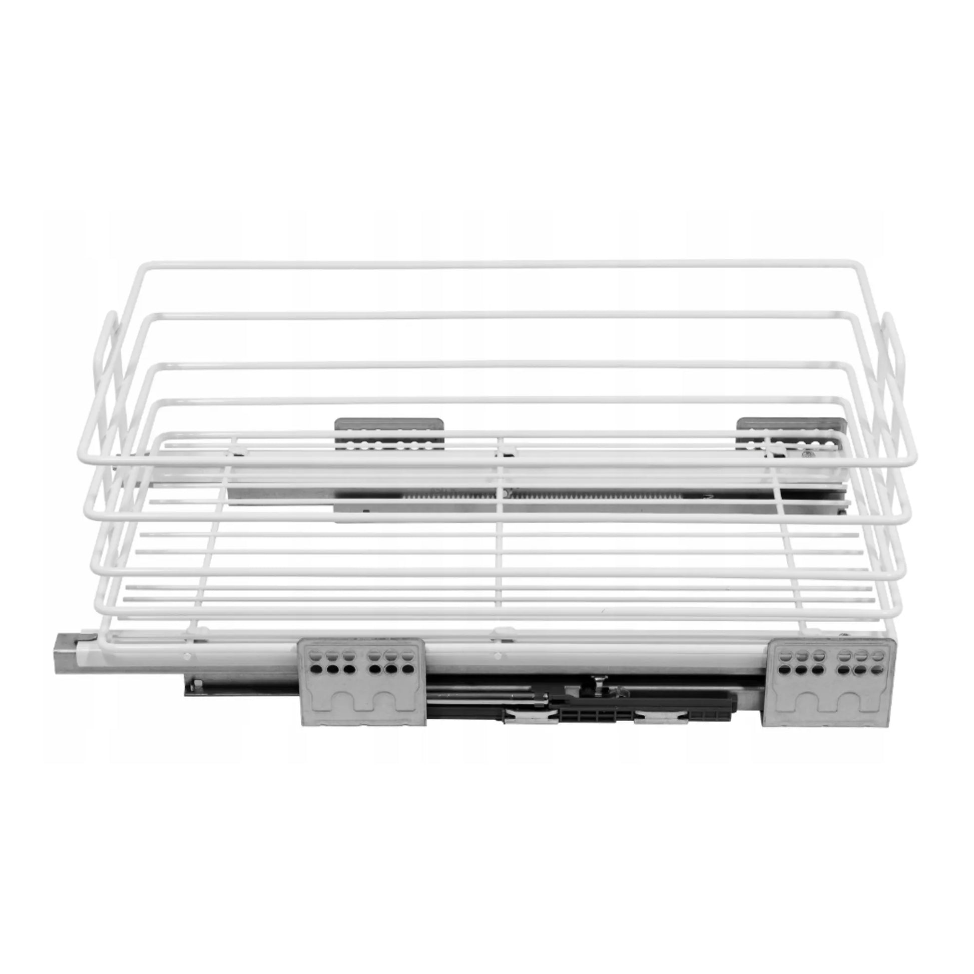 11-3/4 inch (300 mm) Cabinet Pull Out Shelf Basket EXCLUSIVE CARGO MULTI - White