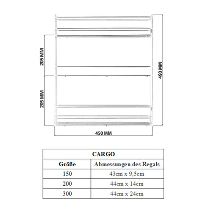 11-13/16 inch (300 mm) Soft-Close Side Pull-Out, Wire Basket for Kitchen Cabinets - 3 Shelves - White