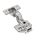 3D 110 Degree Soft-Close Cabinet Hinge, H0 Mounting Plate with EURO Screws, Inset Application