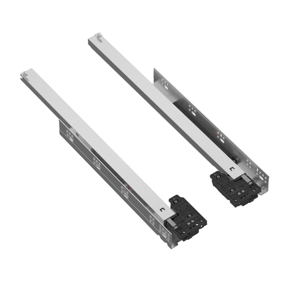 Set of Soft-Close Undermount Slides (left and right), Full Extension - 22 inch