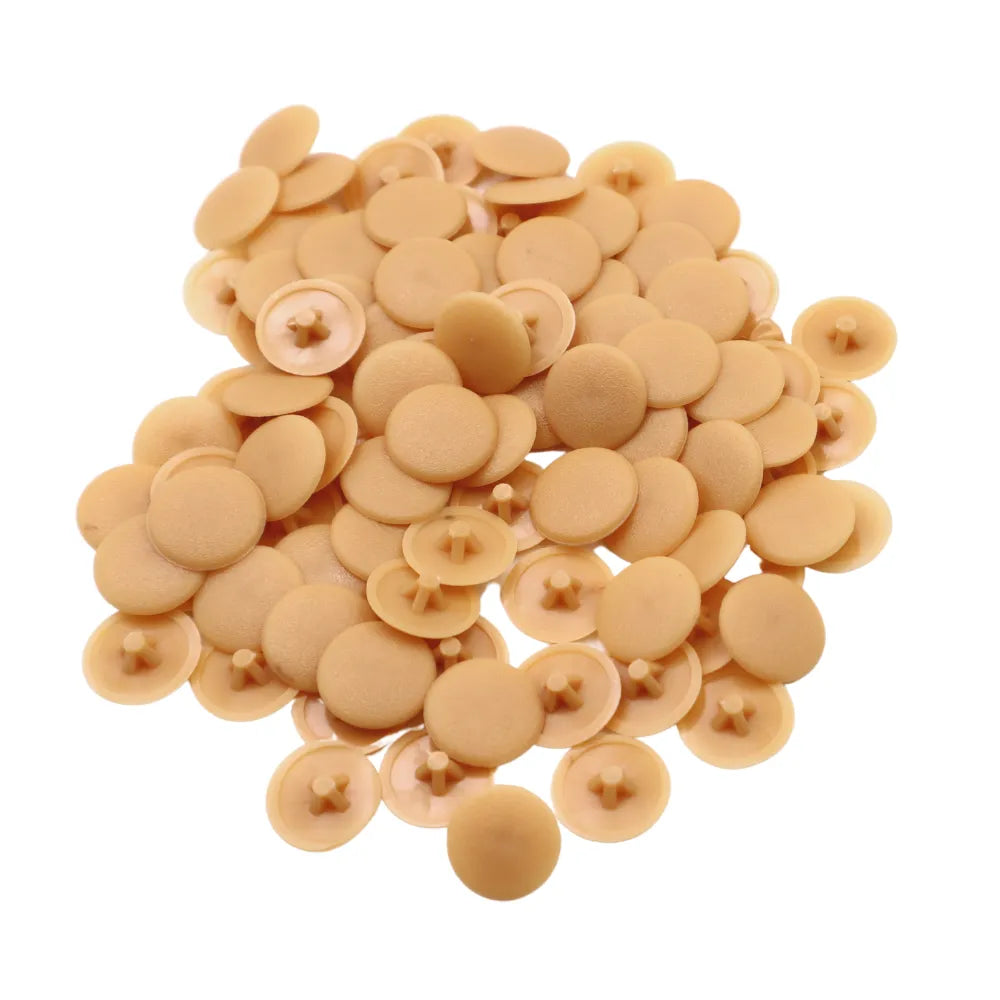 Screw Cover Caps for Phillips Screws, 100 Pack