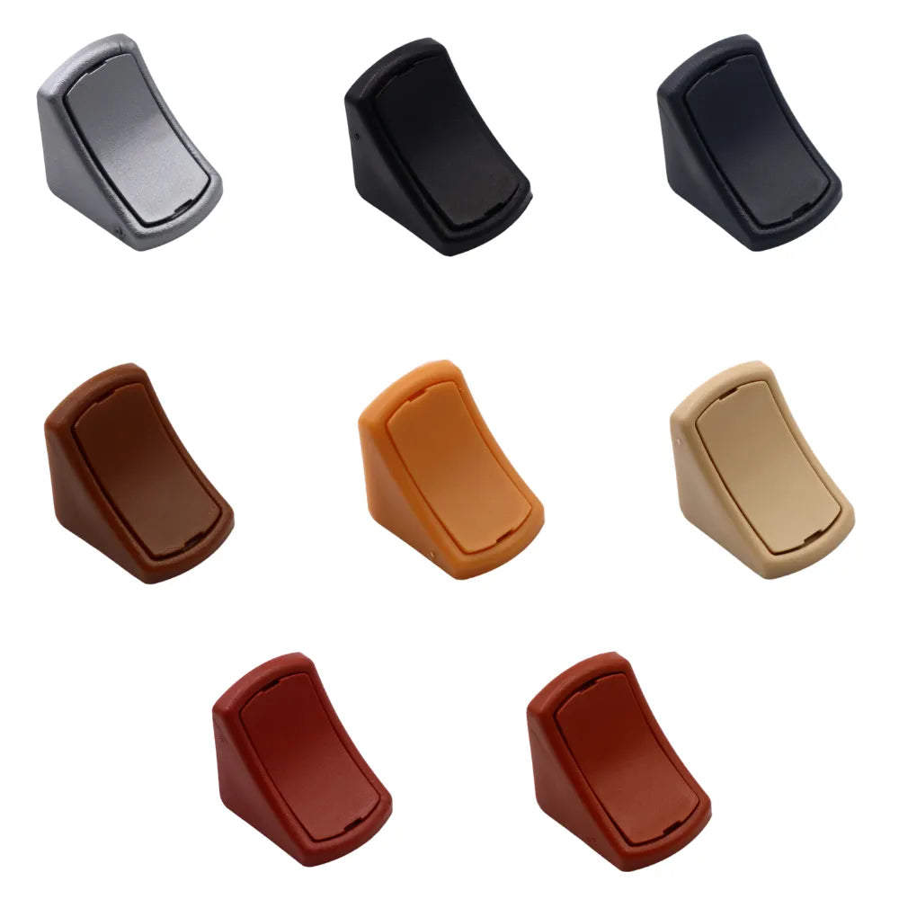 Rounded Plastic Furniture Brackets with Separate Cover Cap