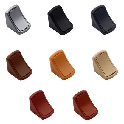 Rounded Plastic Furniture Brackets with Separate Cover Cap