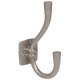 Double Coat Hook - 4-1/2 inch (115 mm) - Satin