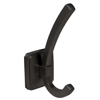 Double Coat Hook - 4-13/16 inch (122 mm) - Black