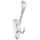 Double Coat and Hat Hook - 6-5/16 inch (160 mm) - Chrome