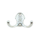 Double Coat Hook - 1-13/16 inch (46 mm) - Chrome