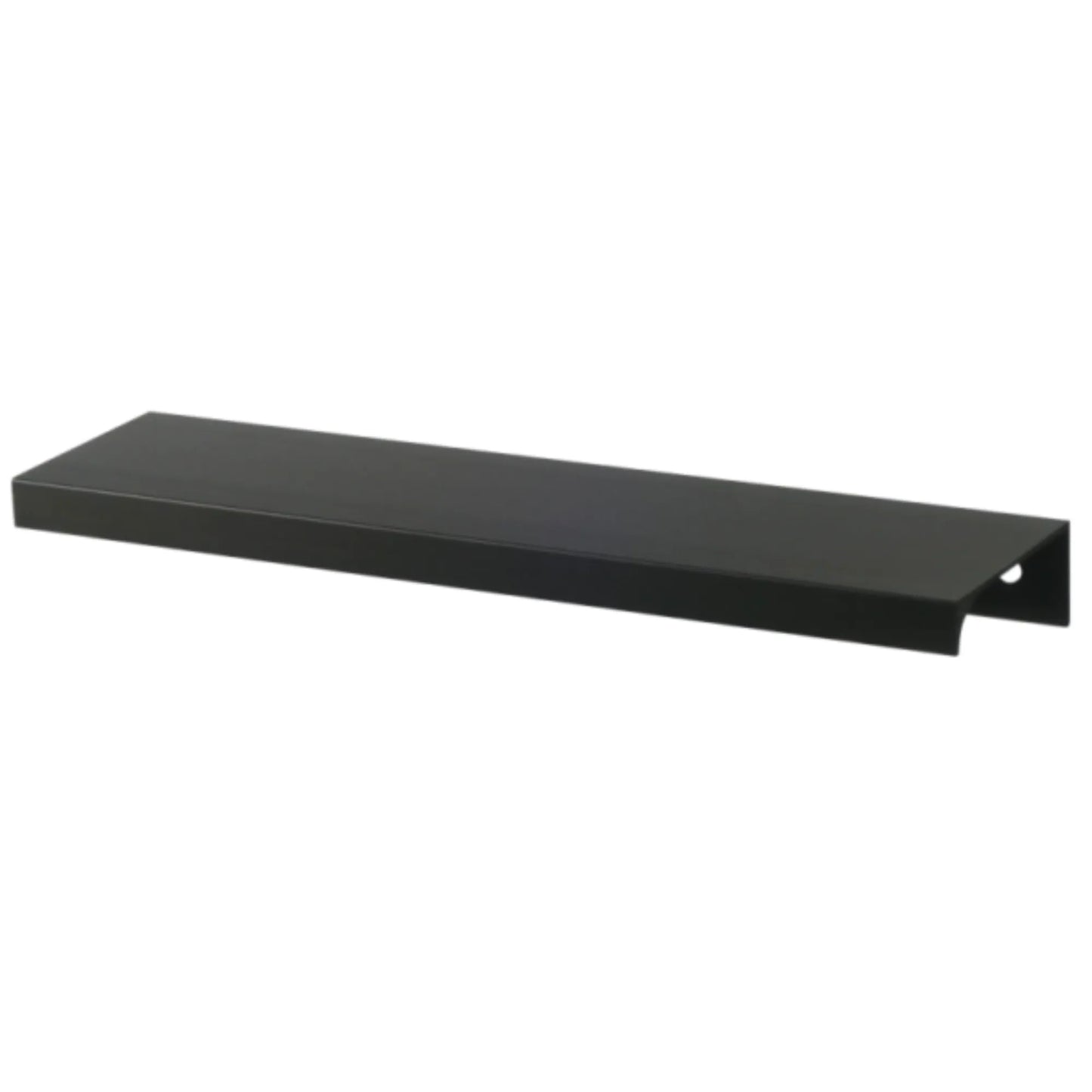 Edge Grip Round Profile Handle 6-5/16 inch (160 mm) Center-to-Center (7-1/16 inch / 180 mm Overall Length) - Matte Black