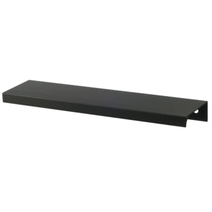 Edge Grip Round Profile Handle 6-5/16 inch (160 mm) Center-to-Center (7-1/16 inch / 180 mm Overall Length) - Matte Black