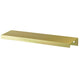 Edge Grip Round Profile 192mm Cabinet Handles (8-3/8 inch / 212 mm Overall Length) - Gold