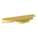 Edge Grip Round Profile Cabinet Handle 12-5/8 inch (320 mm) Hole Centers (13-3/8 inch / 340 mm Overall Length) - Gold
