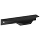 Edge Grip Round Profile Handle 12-5/8 inch (320 mm) Center-to-Center (13-3/8 inch / 340 mm Overall Length) - Matte Black
