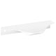 Edge Grip Round Profile Cabinet Handle 12-5/8 inch (320 mm) (13-3/8 inch (340 mm) Overall Length) - White