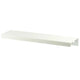 Edge Grip Round Profile Handle 18-7/8 inch (480 mm) Hole Center (19-11/16 inch (500 mm) Overall Length) - White