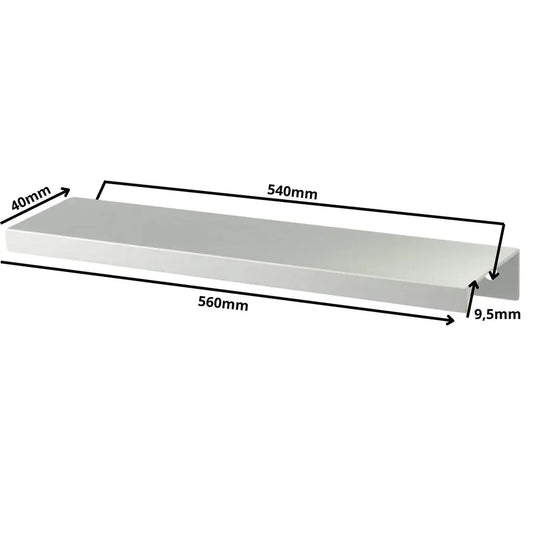 Edge Grip Round Profile Handle 21-1/4 inch / 540 mm (22-1/16 inch / 560 mm Overall Length) - Aluminum