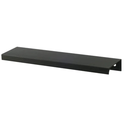 Edge Grip Round Profile Cabinet Handle 2-1/2 inch (64 mm) (3-5/16 inch / 84 mm Overall Length) - Matte Black