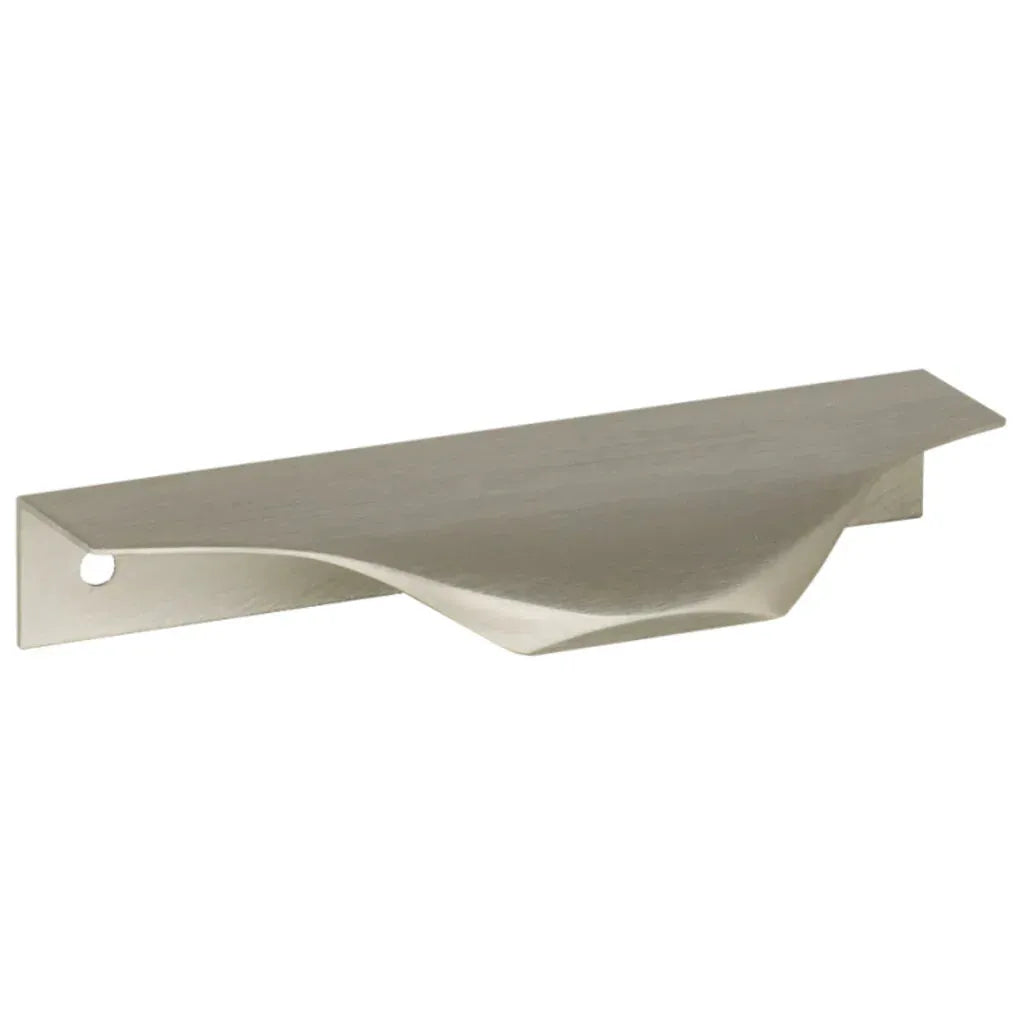 Edge Grip Round Profile Handle 3.75 inch (96 mm) Center-to-Center (4-9/16 inch / 116 mm Overall Length) - Brushed Stainless Steel
