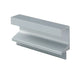 T18 Recessed Profile / 137-13/16 inch (350 cm) - Chrome Anodized