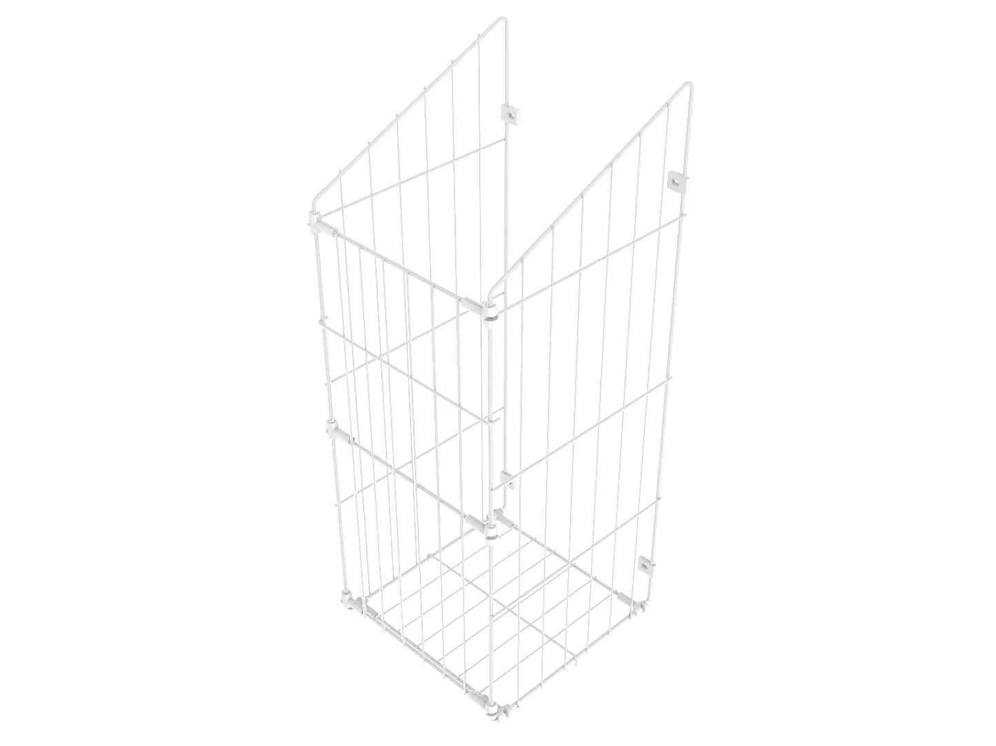 Collapsible Laundry Basket 11-13/16 inch (30 cm) - White