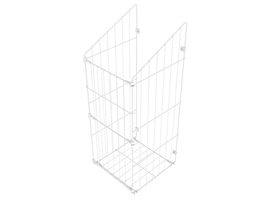 Collapsible Laundry Basket 11-13/16 inch (30 cm) - White