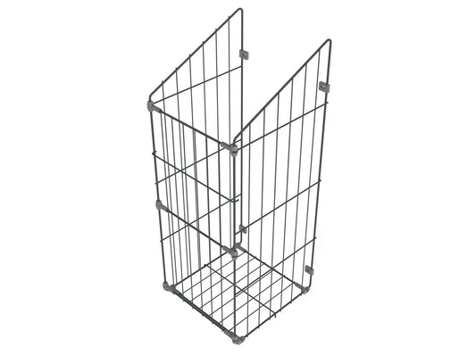 Collapsible Laundry Basket 15-3/4 inch (40 cm) - Charcoal