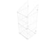 Collapsible Laundry Basket 15-3/4 inch (40 cm) - White