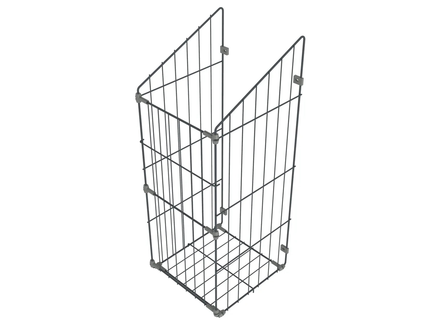 Collapsible Laundry Basket 19-11/16 inch (50 cm) - Anthracite