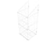 Collapsible Laundry Basket 19-11/16 inch (50 cm) - White