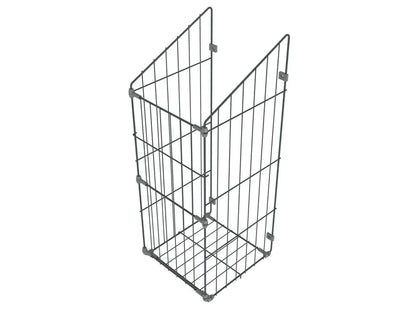 Collapsible Laundry Basket 23-5/8 inch (60 cm) - Anthracite