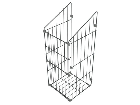 Collapsible Laundry Basket 23-5/8 inch (60 cm) - Anthracite
