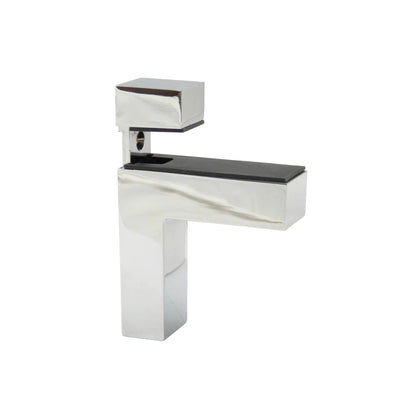 Glass & Plate Holder L-Shape III - Satin