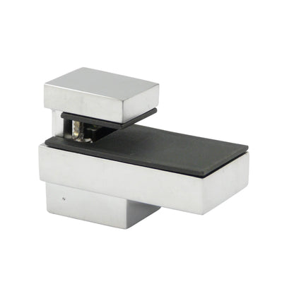 Glass & Shelf Panel Holders L-Shape - Small - Chrome