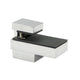 Glass & Shelf Panel Holders L-Shape - Small - Chrome