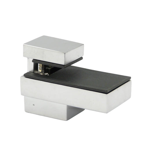 Glass & Panel Holder Small L-Shape - Stainless Steel Finish