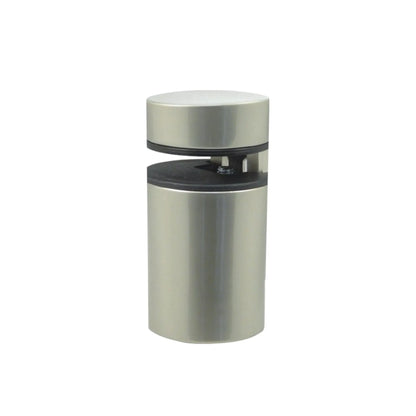 Cylindrical Glass & Panel Holder - Chrome