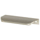 Rounded Edge Profile Edge Pull Handle 7-9/16 inch (192 mm) (8-3/8 inch / 212 mm Overall Length) - Brushed Stainless Steel