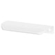 Rounded Edge Profile Cabinet Handle 18-7/8 inch (480 mm) Center-to-Center (19-11/16 inch / 500 mm Overall Length) - White