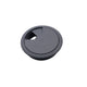 Plastic 2-3/8 inch (60 mm) Desk Grommet, Anthracite