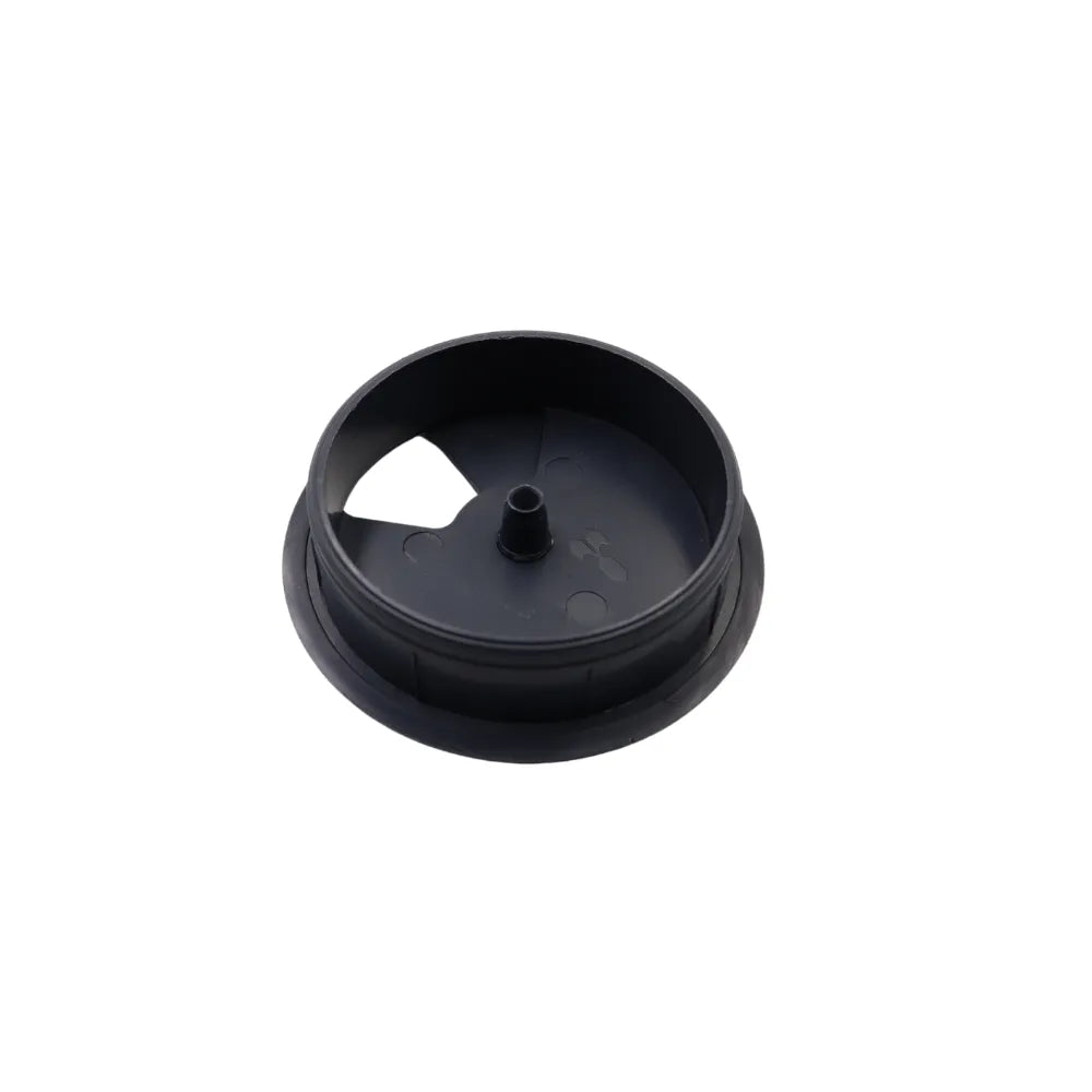 Plastic 2-3/8 inch (60 mm) Desk Grommet, Anthracite