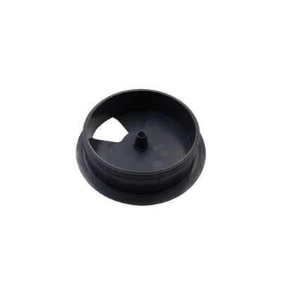 Plastic 2-3/8 inch (60 mm) Desk Grommet, Anthracite